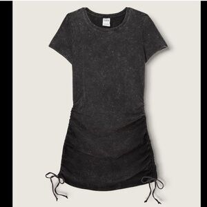 Victoria's Secret PINK Ruched T-Shirt Dress - Small